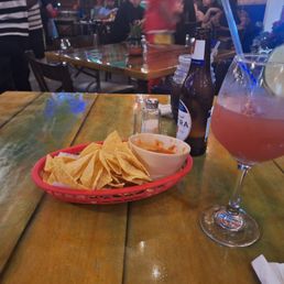 Sangria y cerveza Sangria y cerveza