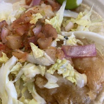 Spanglish Kitchen - Crispy Shrimp. Tempura style fried, little dressing at bottom. It's okay. - Mexican Near Me - Alhambra, California Spanglish Kitchen - Crispy Shrimp. Tempura style fried, little dressing at bottom. It's okay. - Mexican Near Me - Alhambra, California