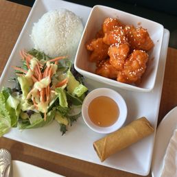 Orange chicken daily special Orange chicken daily special