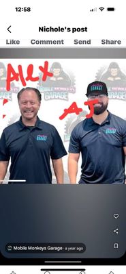 Mobile Monkeys Garage