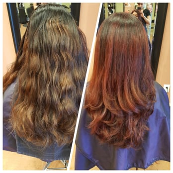 Elements Salon - Before and after. Cut and color by Cindy. - Hair Salons Near Me - Daly City, California Elements Salon - Before and after. Cut and color by Cindy. - Hair Salons Near Me - Daly City, California