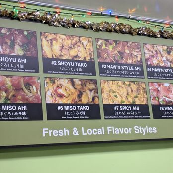 Ono Seafood - menu - Seafood Near Me - Honolulu, Hawaii