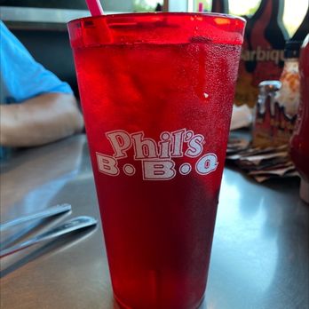Phil's BBQ - Weak ice tea - Barbeque Near Me - Temecula, California