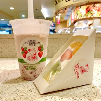Mana Sandwiches - Fruit sandwich & fresh strawberry milk - Sandwiches Near Me - Honolulu, Hawaii Mana Sandwiches - Fruit sandwich & fresh strawberry milk - Sandwiches Near Me - Honolulu, Hawaii