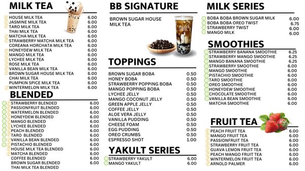 Menu photo 4 Boba Boba - Valencia Valencia, CA