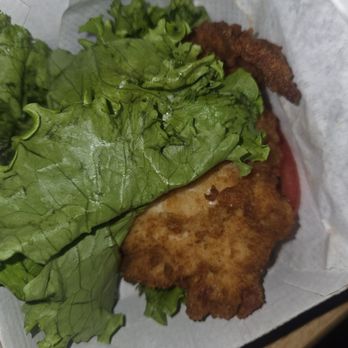 Chick-fil-A - No bun, small cold piece of chicken! - Chicken Shop Near Me - Tucson, Arizona