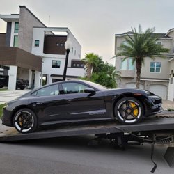 Florida Tow - 2022 Porsche Taycan