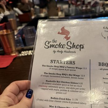 The Smoke Shop BBQ - Menu logo - Whiskey Bars Near Me - Methuen, Massachusetts The Smoke Shop BBQ - Menu logo - Whiskey Bars Near Me - Methuen, Massachusetts