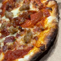 MOD Pizza - Created my own pizza. It was very good! Love the spicy sauce.