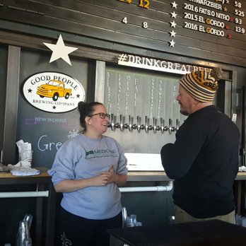 Good People Brewing - strategizing with the guy in charge - Pubs Near Me - Birmingham, Alabama Good People Brewing - strategizing with the guy in charge - Pubs Near Me - Birmingham, Alabama