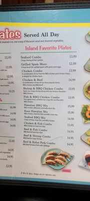 Menu photo 2 Kaua Hawaiian  Bbq Riverside, CA