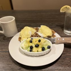 Karlton Cafe - Cheesesteak Benedict. WOW!!