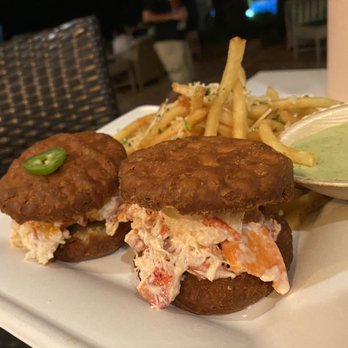 Seaside Cafe - ONE SPICY, ONE SWEET. They add thinly sliced jalapeños, the biscuit itself is not spicy. - Pizza Near Me - Key West, Florida Seaside Cafe - ONE SPICY, ONE SWEET. They add thinly sliced jalapeños, the biscuit itself is not spicy. - Pizza Near Me - Key West, Florida