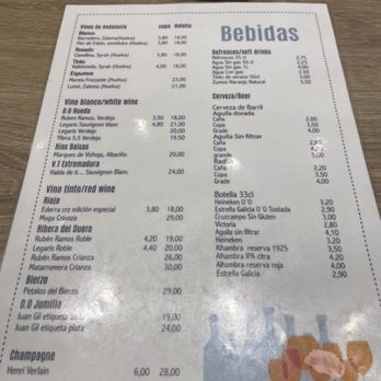Madeinterranea - Menu 10/23 - Tapas Bars Near Me - Málaga, Massachusetts