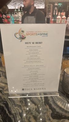 Menu photo 4 Toca Madera Las Vegas Las Vegas, NV Menu photo 4 Toca Madera Las Vegas Las Vegas, NV