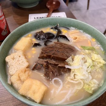 JBC Rice Noodles Ramen - Beef shank soup - Noodles Near Me - Astoria, New York