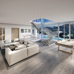 Gross Building Design - 3D Rendering by GBD - Game Room of an 11,000 Sq Ft House