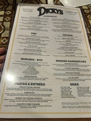 Menu photo 1 Dicky's Wild Hare Fort Wayne, IN