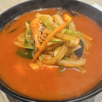 Gimbap Shop - Spicy seafood noodle - Korean Near Me - North York, Ontario Gimbap Shop - Spicy seafood noodle - Korean Near Me - North York, Ontario