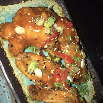Cellar 335 - - Korean Style Wings - (Spicy maple chipotle) DELICIOUS - Cocktail Bars Near Me - Jersey City, New Jersey Cellar 335 - - Korean Style Wings - (Spicy maple chipotle) DELICIOUS - Cocktail Bars Near Me - Jersey City, New Jersey