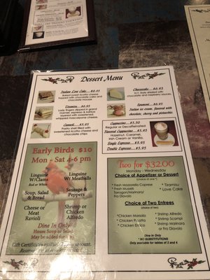 Menu photo 8 Enrico's Italian Restaurant Young Harris, GA