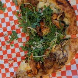 Chantelle and sausage and brie pizza