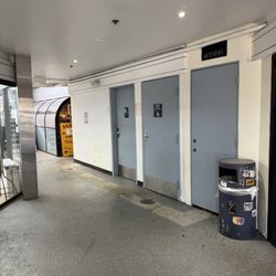 Bathrooms shared with neighboring businesses