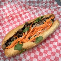 grilled pork banh mi grilled pork banh mi