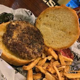 Juicy Nooky with great hand cut fries!