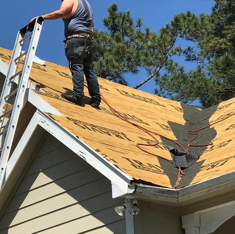 Slide of RedHawk Roofing