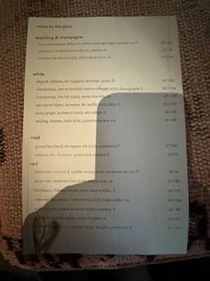 Menu photo 2 The Inn at Pound Ridge Pound Ridge, NY Menu photo 2 The Inn at Pound Ridge Pound Ridge, NY
