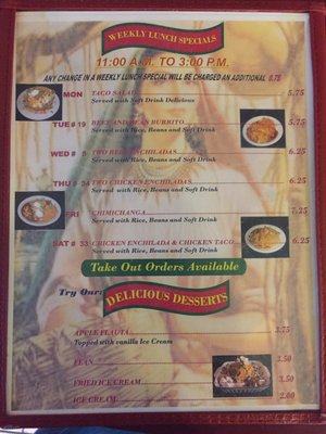 Menu photo 5 Mama Chus Orem, UT