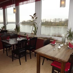 Rheinblick - So nah am Rhein...