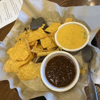 The Ranch House - Salsa and queso sampler - American Near Me - Santa Fe, New Mexico