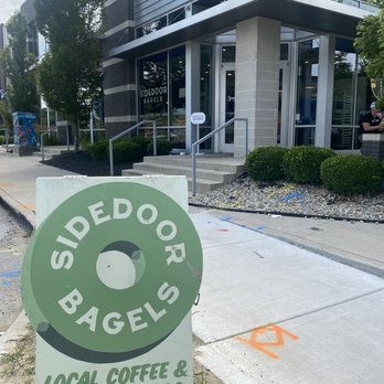 Sidedoor Bagel - Outside of the shop - Bagels Near Me - Indianapolis, Indiana