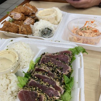 Fresh Catch - Ahi Katsu, Furikake Seared Ahi, Spicy Salmon poke. - Hawaiian Near Me - Honolulu, Hawaii Fresh Catch - Ahi Katsu, Furikake Seared Ahi, Spicy Salmon poke. - Hawaiian Near Me - Honolulu, Hawaii