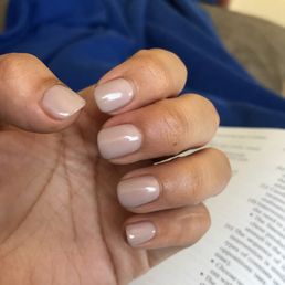 Gel manicure. Loved that they had so many colors and def. will come again Gel manicure. Loved that they had so many colors and def. will come again
