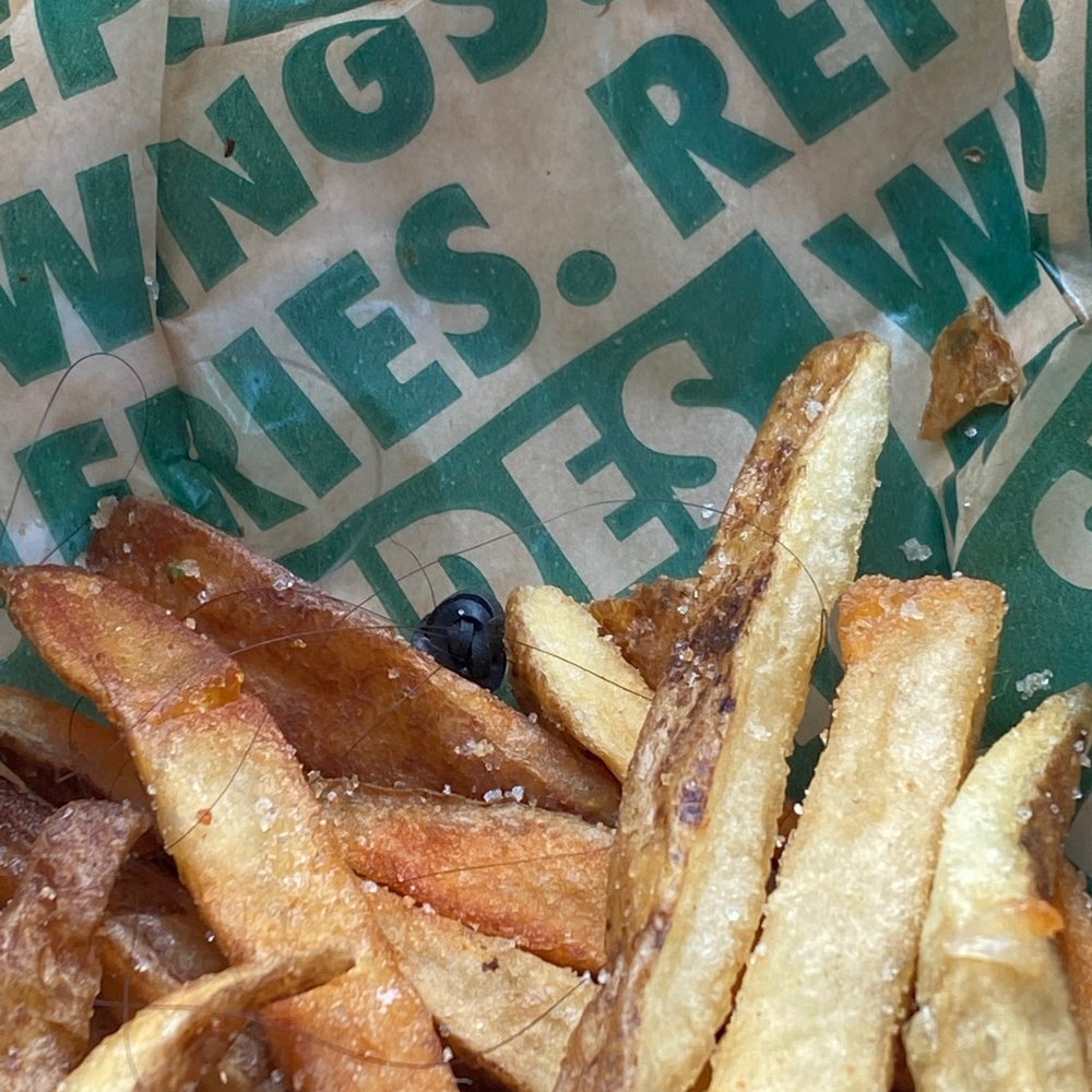 Wingstop - Hair in my fries. - Chicken Wings Near Me - Kingwood, Texas