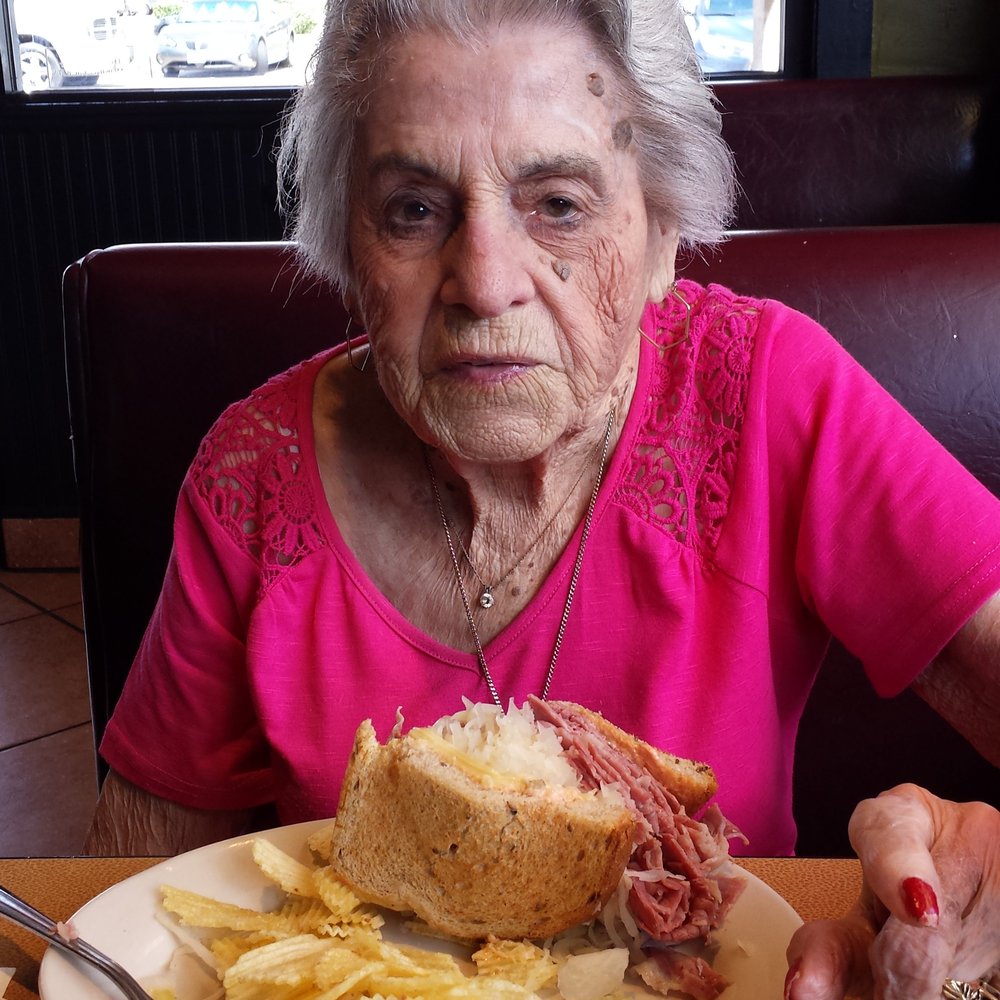 Jason's Deli - This is Mary on her birthday. She is 97 years young. - Delis Near Me - Webster, Texas