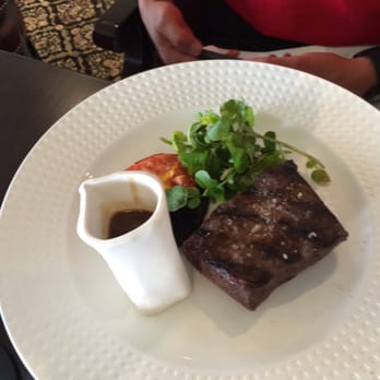 Duel in the Sun Restaurant - Filet mignon with excellent steak sauce. - Seafood Near Me - Turnberry, SAY
