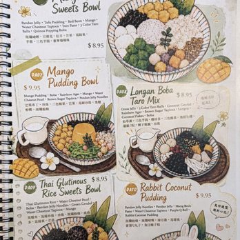 Noriega Cafe - Asian dessert menu - Japanese Near Me - San Francisco, California