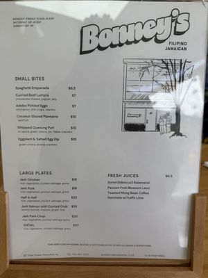 Menu photo 7 Bonney's Metuchen, NJ