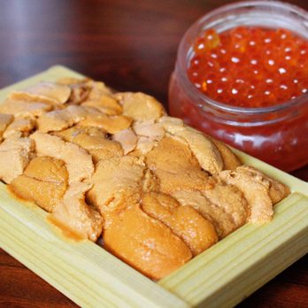 J-Town By The Sea - The is the uni platter ($30.80). Pair it with ikura (either bought from Jtown Or elsewhere) and you've got yourself a special treat! - Japanese Near Me - Markham, Ontario J-Town By The Sea - The is the uni platter ($30.80). Pair it with ikura (either bought from Jtown Or elsewhere) and you've got yourself a special treat! - Japanese Near Me - Markham, Ontario