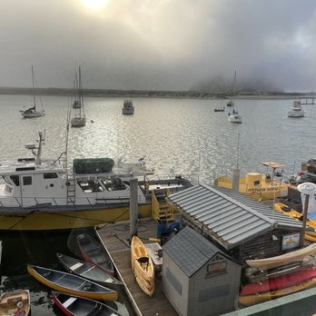 Windows On the Water - View from our table - New American Near Me - Morro Bay, California Windows On the Water - View from our table - New American Near Me - Morro Bay, California