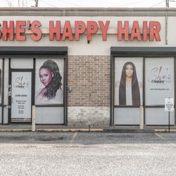 She's Happy Hair - Outside entrance