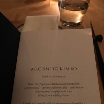 Kumiko - menu - Japanese Near Me - Chicago, Illinois Kumiko - menu - Japanese Near Me - Chicago, Illinois