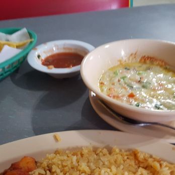 La Hacienda - Chilli con Queso (cheese dip) was good - Mexican Near Me - Alamogordo, New Mexico