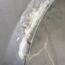 Prior damage that was either not found during multi-point inspection or was not disclosed to us. Prior damage that was either not found during multi-point inspection or was not disclosed to us.