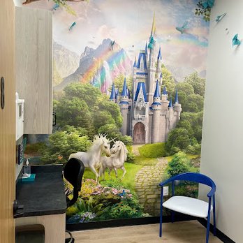 Sachse Pediatrics - Sachse Pediatrics' Princess themed exam room! - Pediatricians Near Me - Sachse, Texas