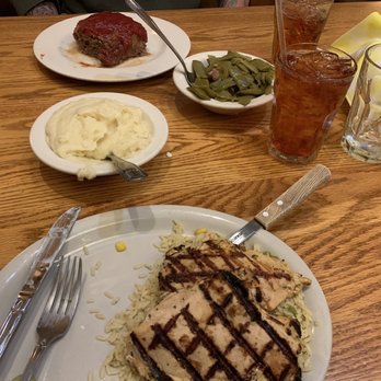 Old Mill Restaurant - Meatloaf and grilled chicken entrees. Mashed potatoes and green beans - served family style. - American Near Me - Pigeon Forge, Tennessee